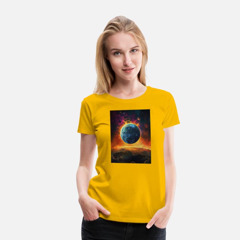 Beautiful Earth seen from the Moon