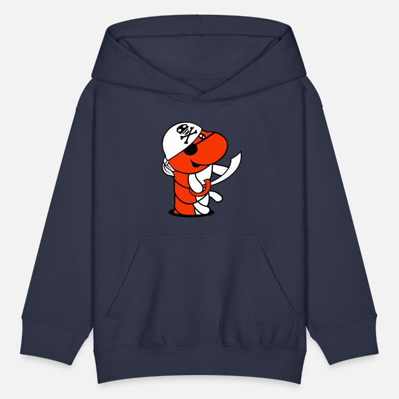 Caterpillar Hole Pirate Cap Funny Cute Comic Fun