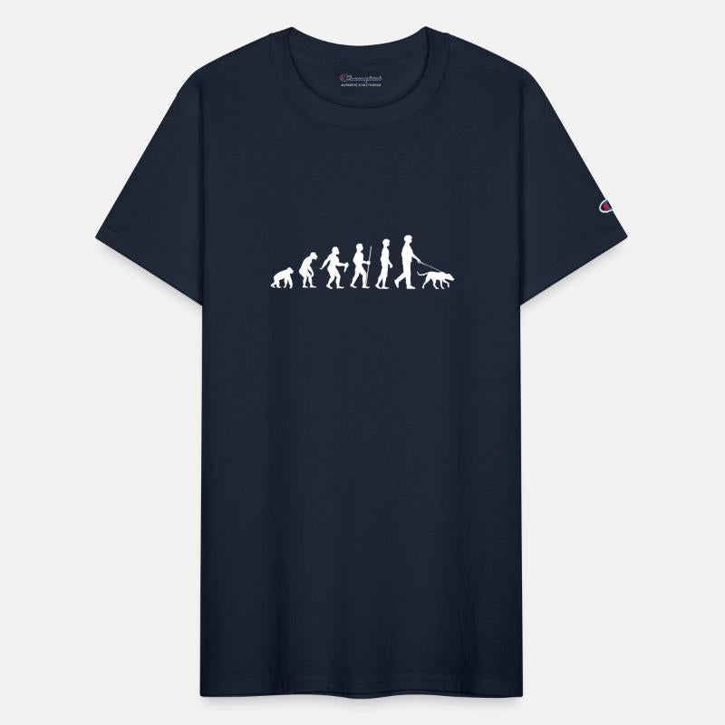 FUNNY HUMAN EVOLUTION TO DOG WALKER