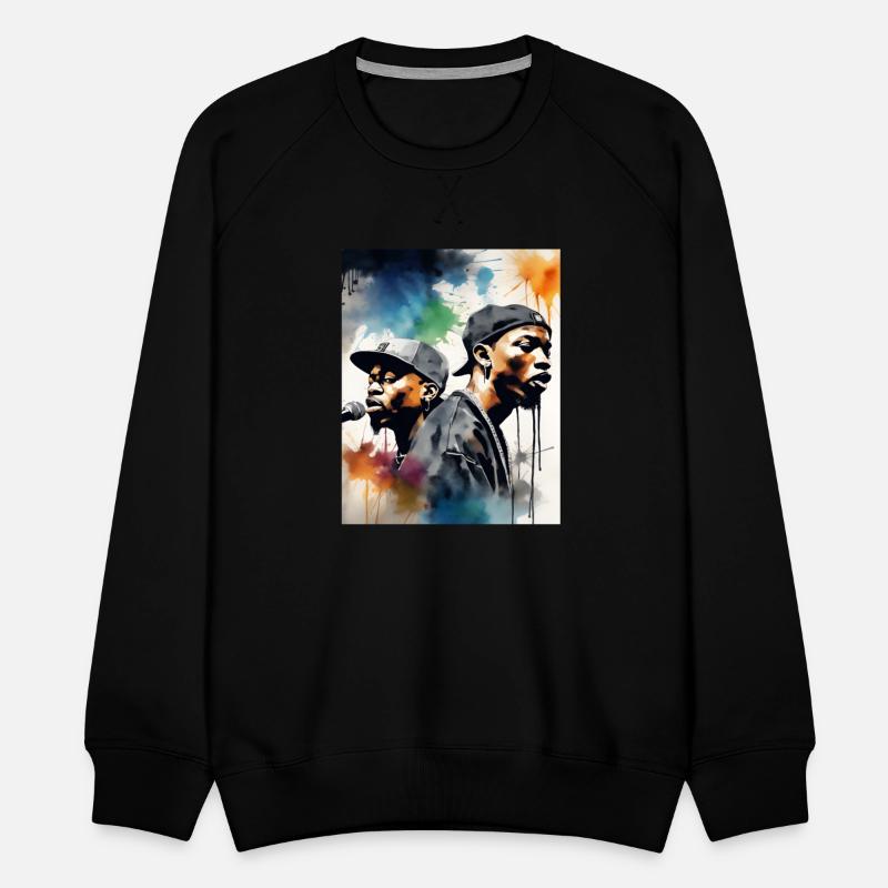 Harmony in Rhymes: Dynamic Duet on Colorful Canvas