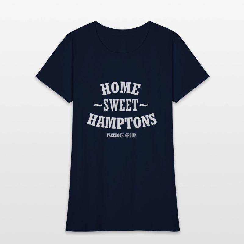Home Sweet Hamptons White Lettering