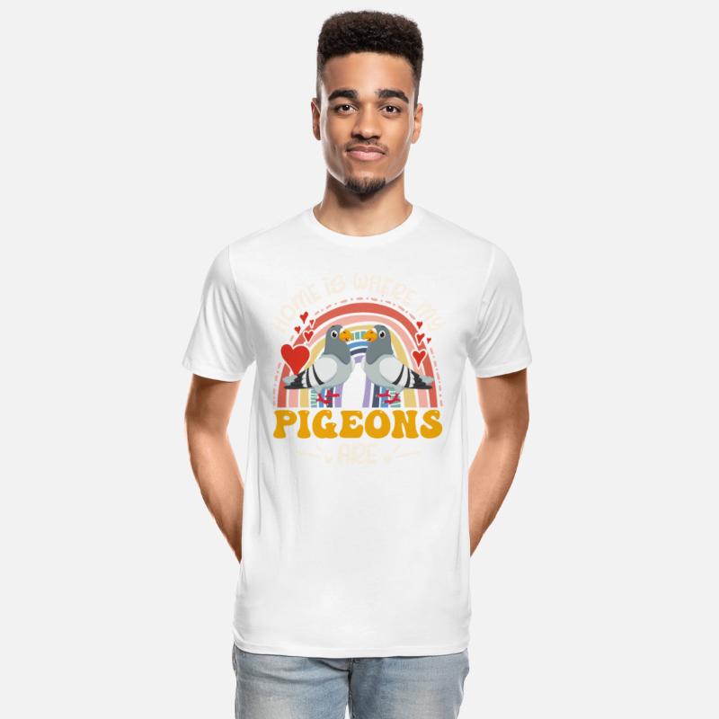 Home´s where my Pigeons are Pigeon Shirt