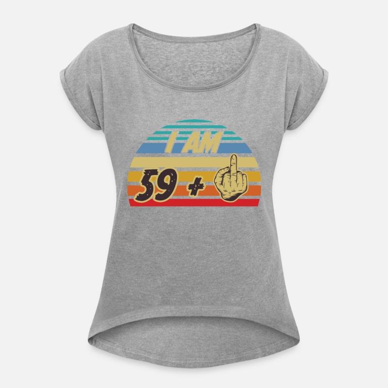 I Am 59 Plus Middle Finger Funny 60Th Birthday