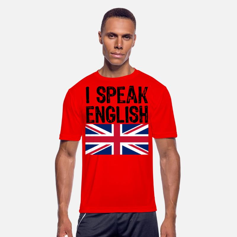 i speak ENGLISH funny gift for USA UK