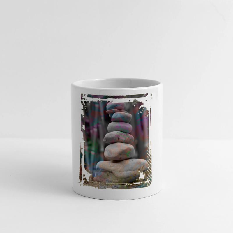 Japan Zen Buddhism Balancing Stones Rocks Bamboo