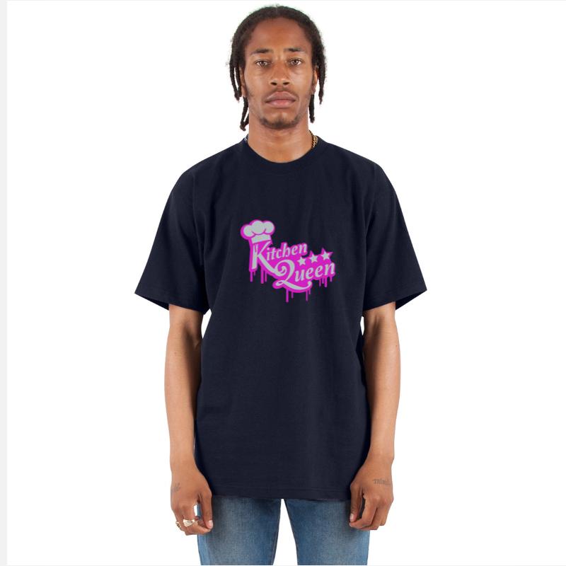 Kitchen Queen lettering Logo Kitchen Woman Royal