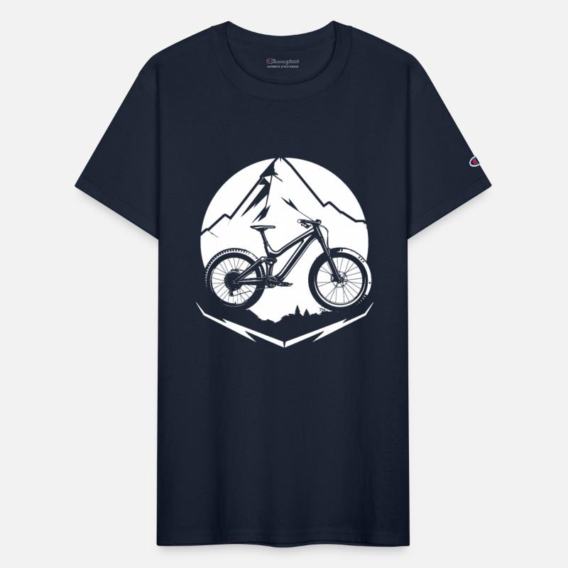 Mountain Bike Cyclist Sketch