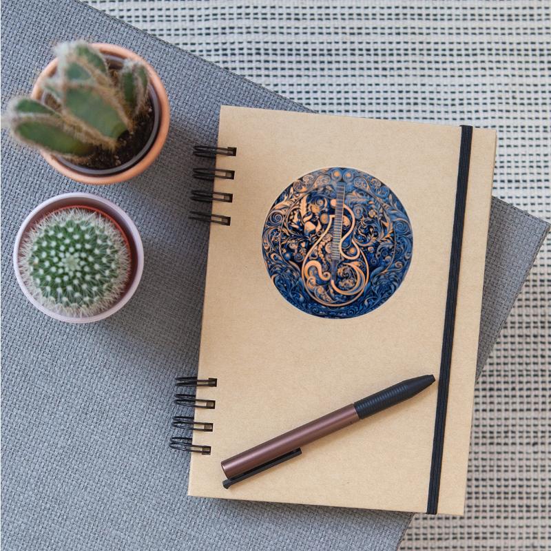 Music is What Feelings Sound Like navy and taupe