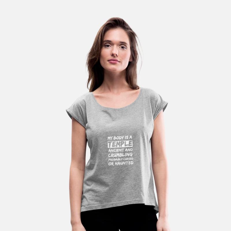 My body is a Temple. Ancient and crumbling and