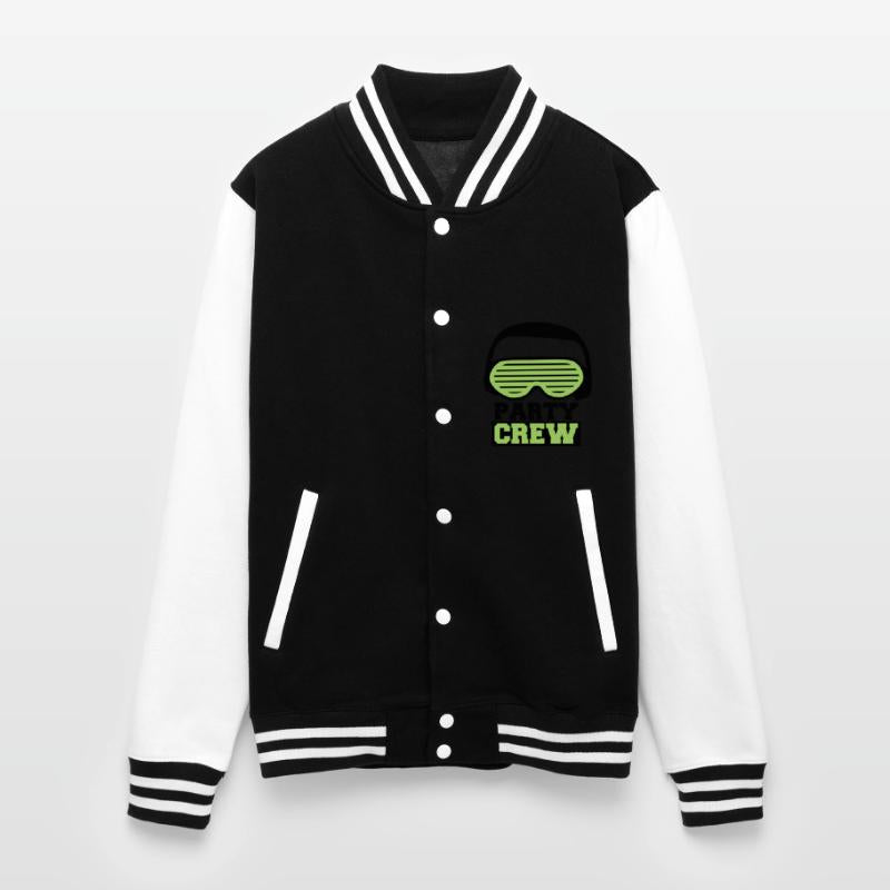 Party Crew Face Team Friends Member Face Text Logo