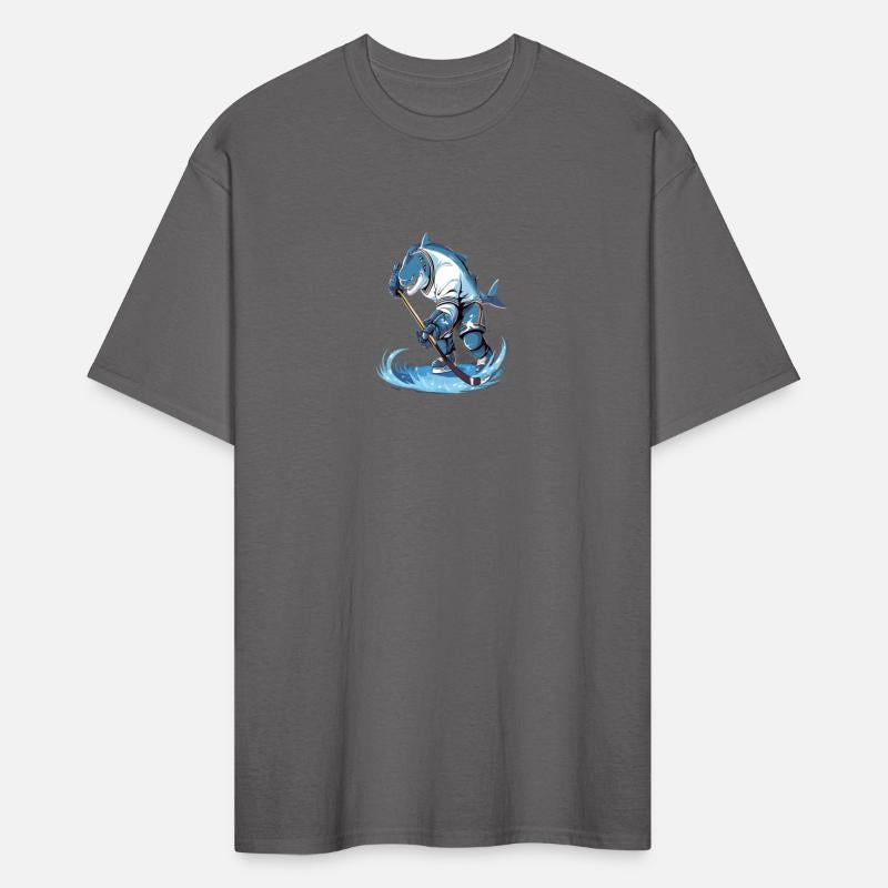 Shark Ice Hockey Player Hockey Stick Goalie