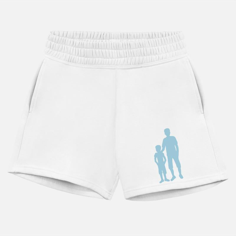 Silhouette big brother siblings