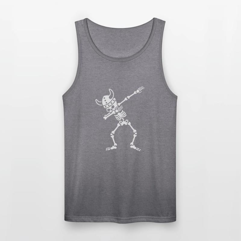 Skeleton Dab Dabbing Viking