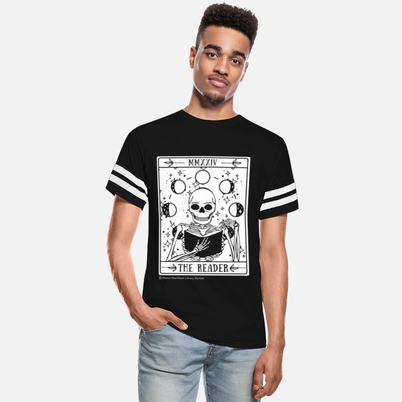 The Reader Tarot-Style with Negative Space