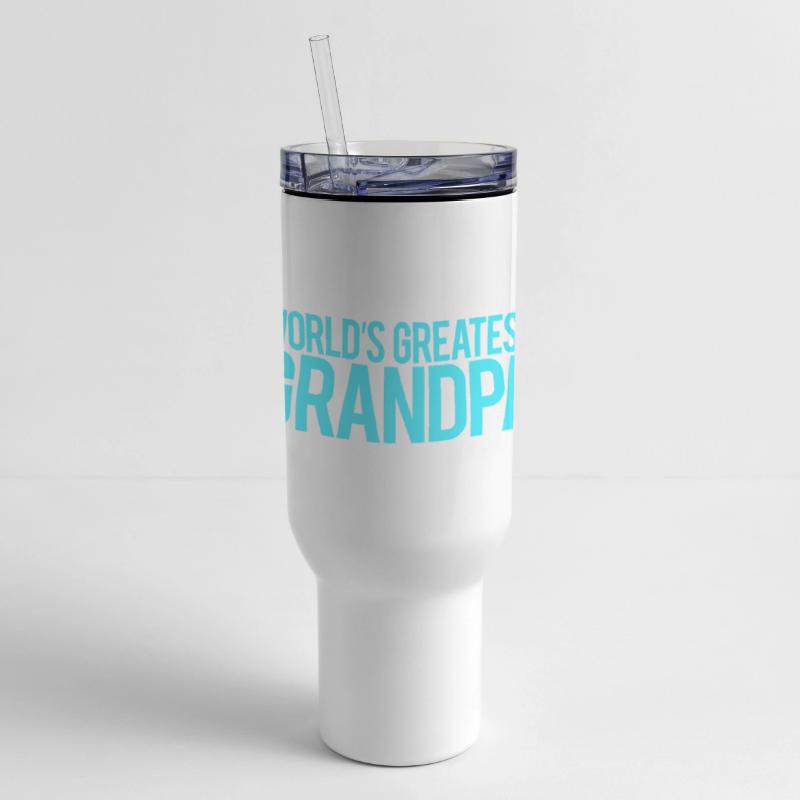 World's Greatest Grandpa Love Quote Saying Logo