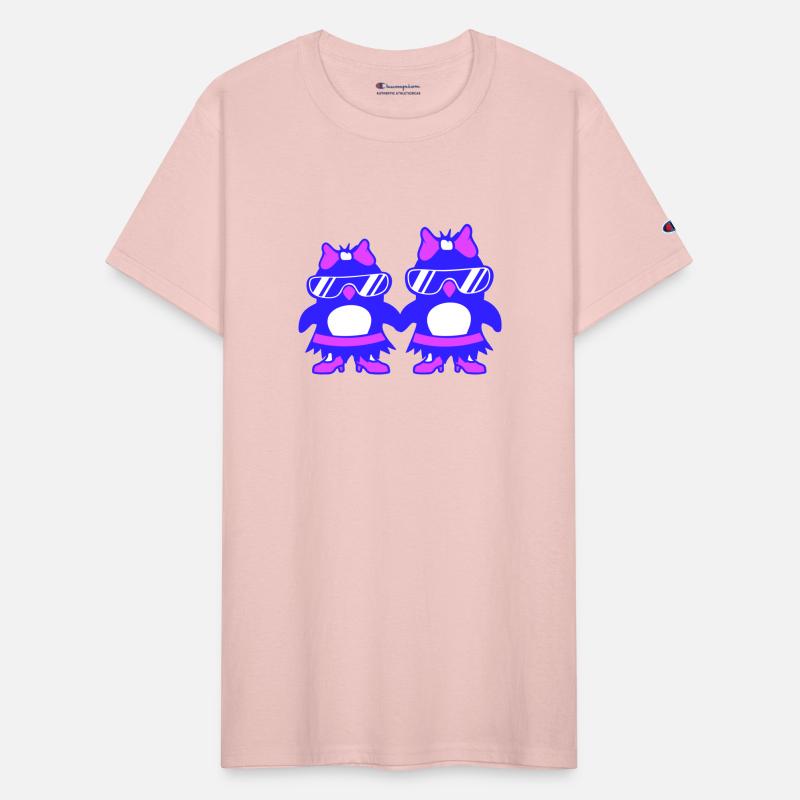 2 Pretty Penguin Ladies Two Girls Dress Sunglasses