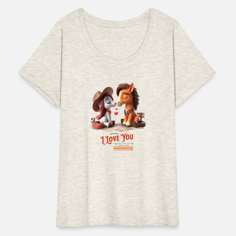 a colt and a mare in love