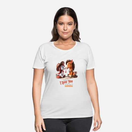 a colt and a mare in love