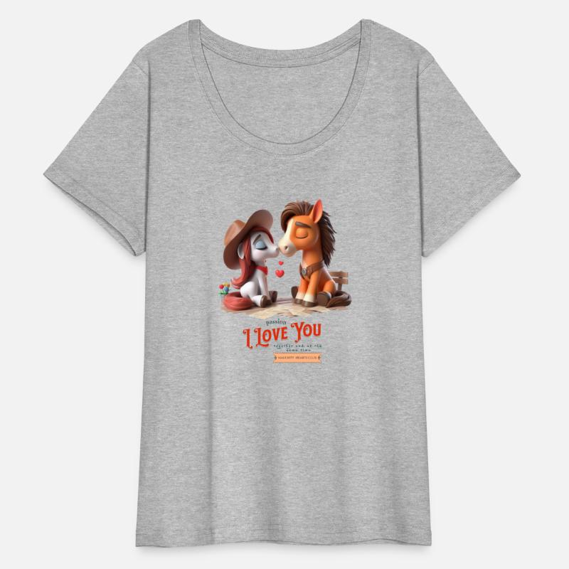 a colt and a mare in love