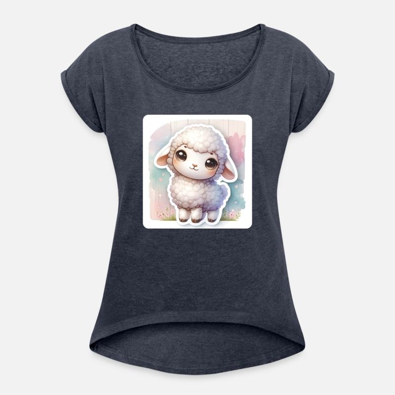 A Sweet Easter Sheep With Fluffy Wool