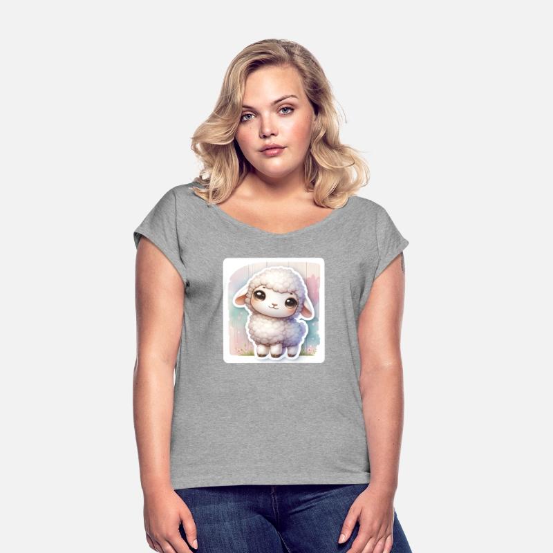 A Sweet Easter Sheep With Fluffy Wool