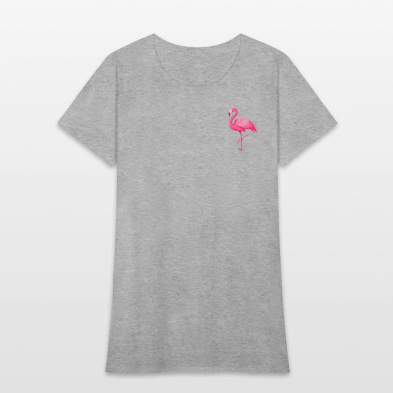 A Vibrant Pink Flamingo T-Shirt