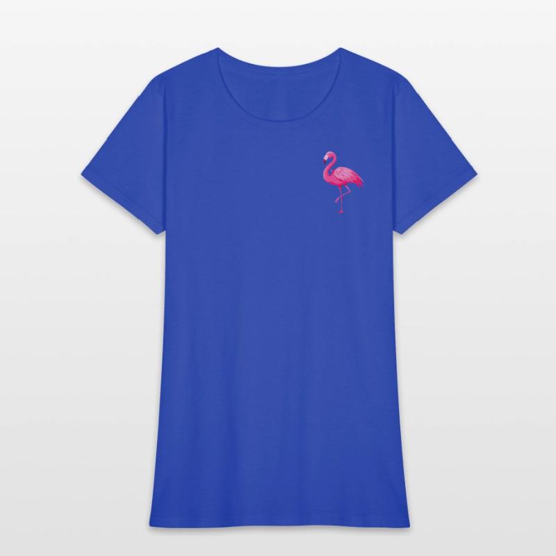 A Vibrant Pink Flamingo T-Shirt