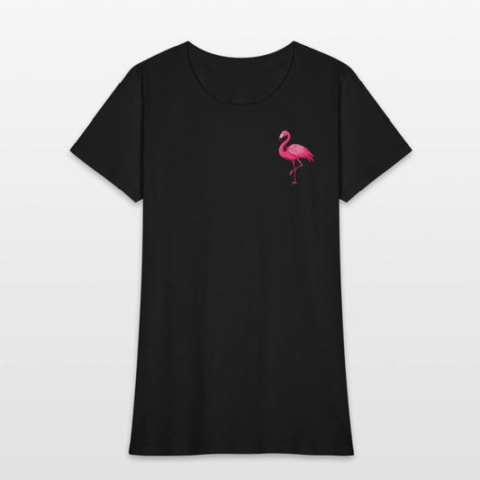 A Vibrant Pink Flamingo T-Shirt