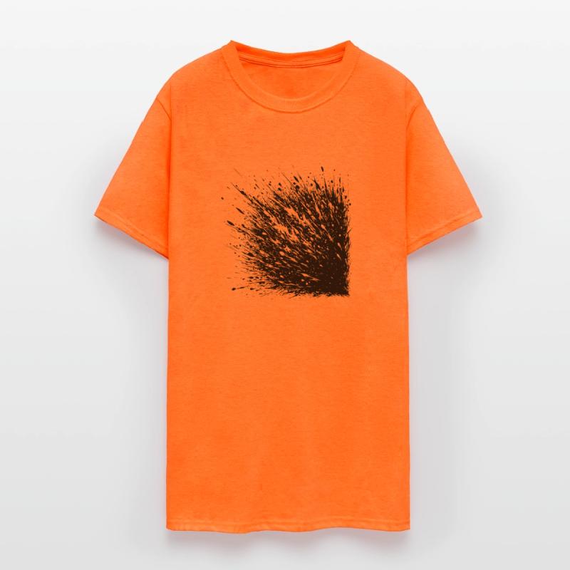 Abstract Splash Explosion When Ink Parties