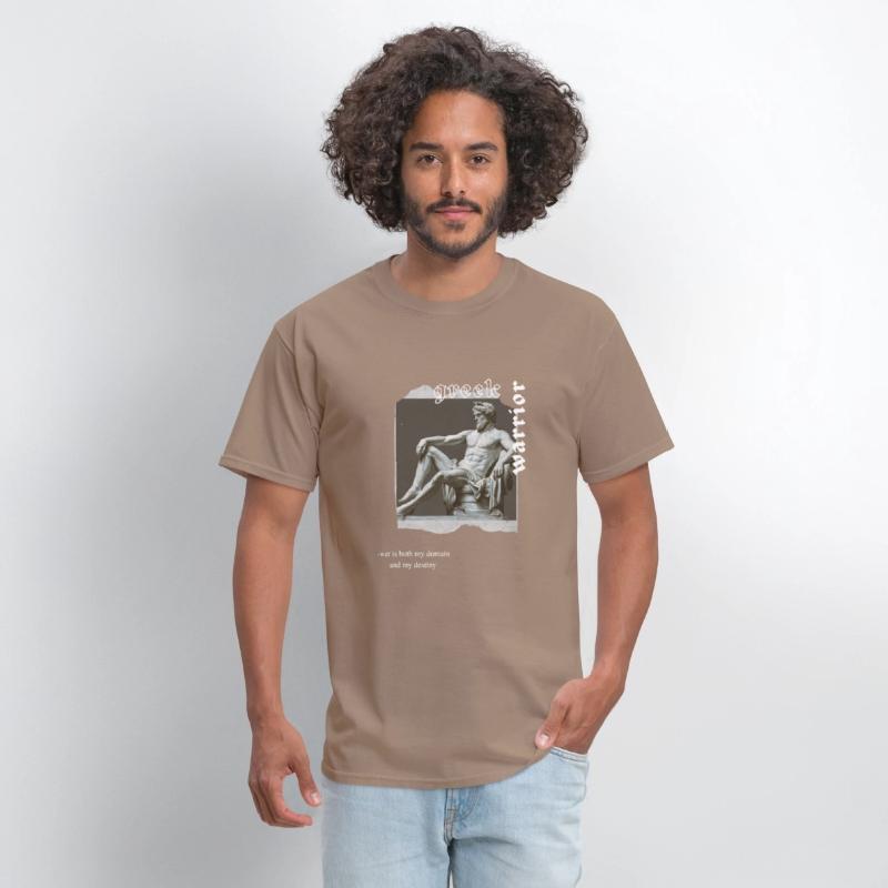 aesthetic greek warrior ares design T-Shirt