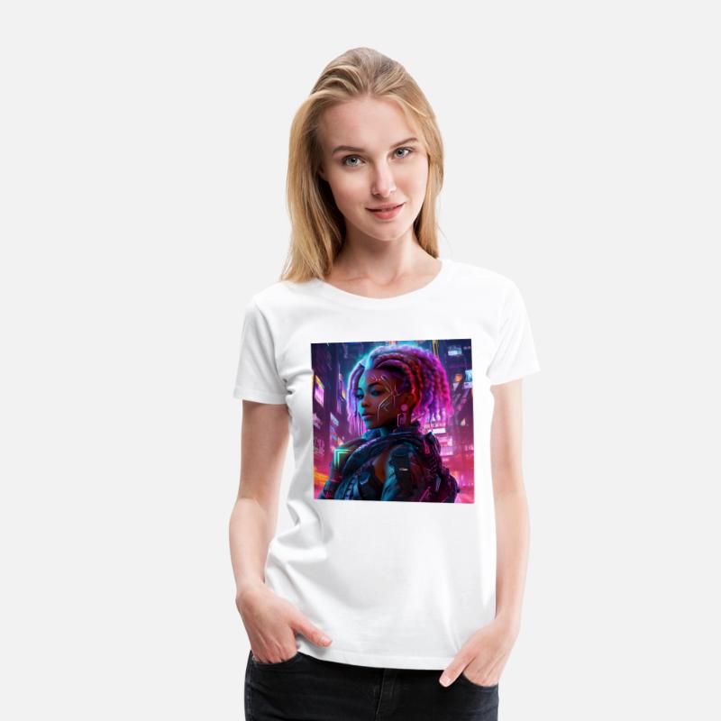 African American Woman Cyberpunk