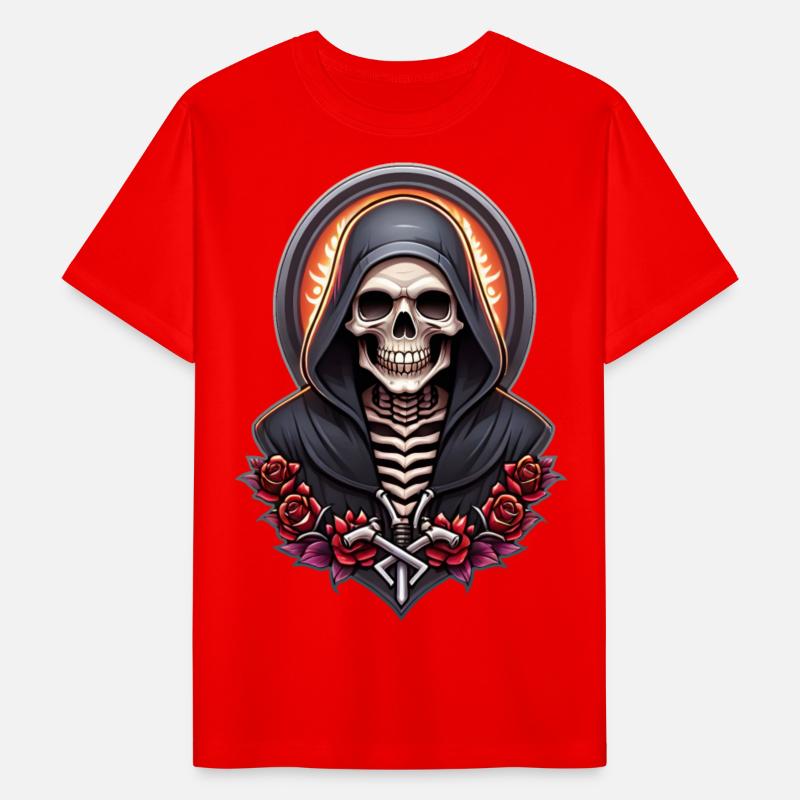 AI Modern Skeletor with Roses