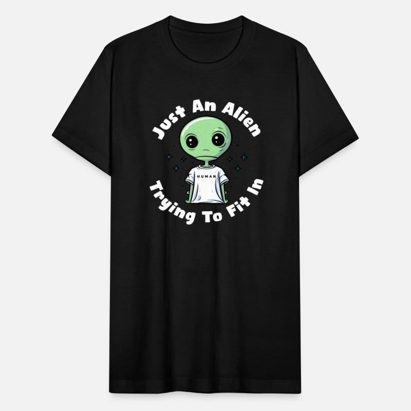 Alien Abduction Alien Trying To Fit In