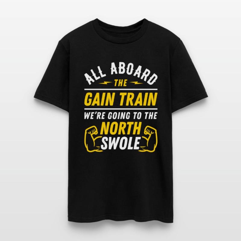 All Aboard The Gain Train North Swole Biceps Flex