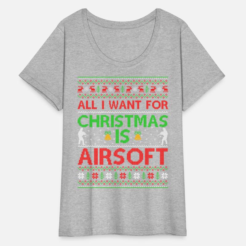 All I Want For Christmas Is Airsoft Ugly Christmas