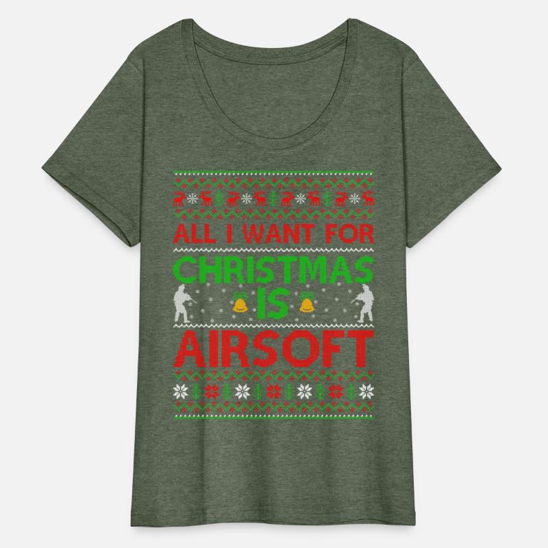 All I Want For Christmas Is Airsoft Ugly Christmas