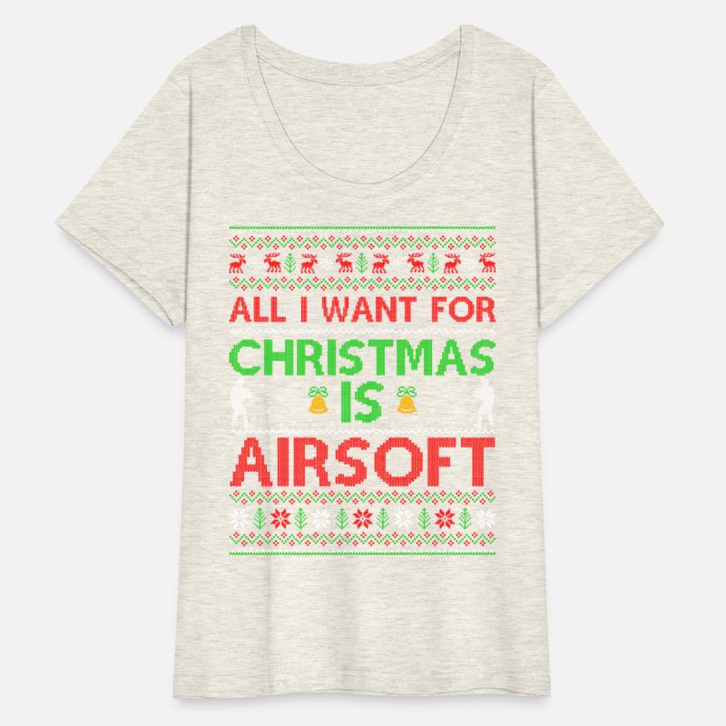 All I Want For Christmas Is Airsoft Ugly Christmas