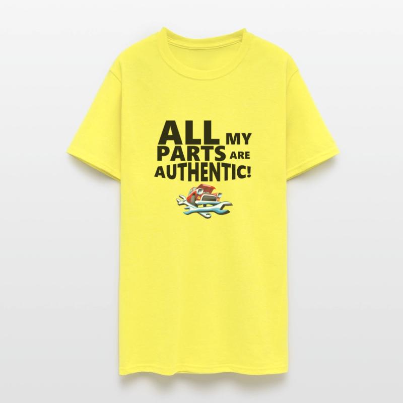 All my parts are authentic. T-shirt design