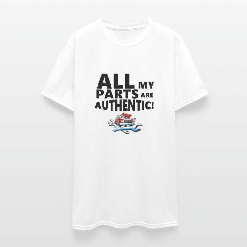All my parts are authentic. T-shirt design