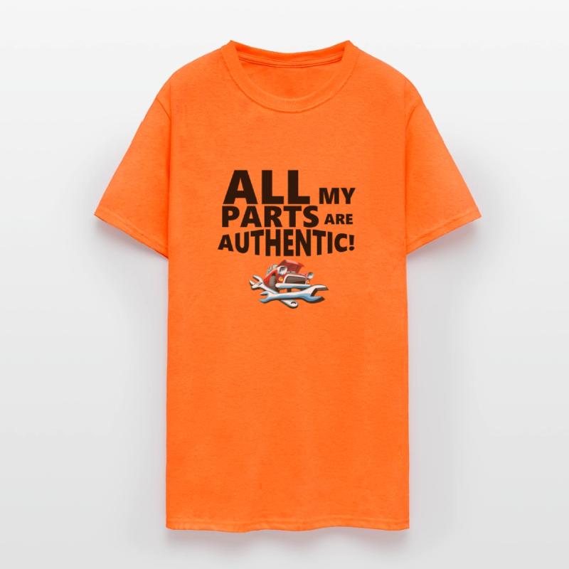 All my parts are authentic. T-shirt design