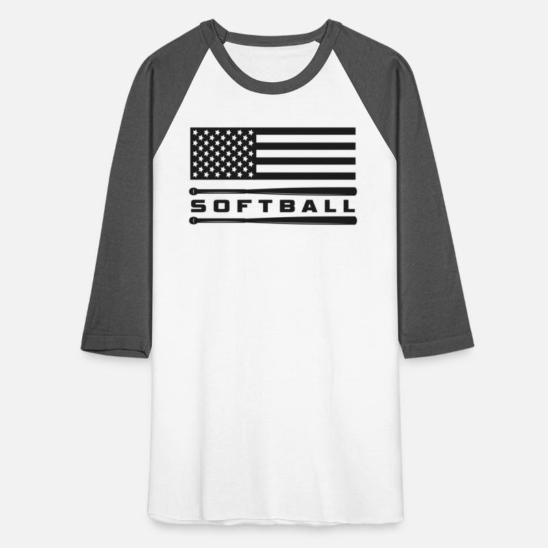 American Flag Softball - Softball