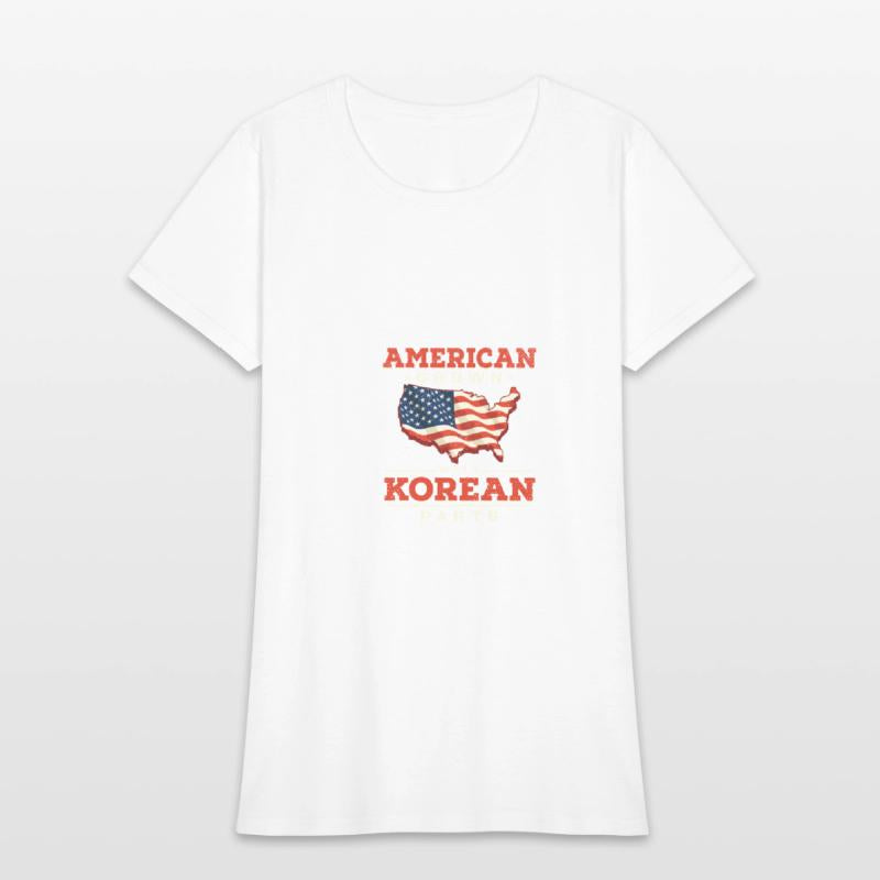 American Grown with Korean Parts Patriotic South K