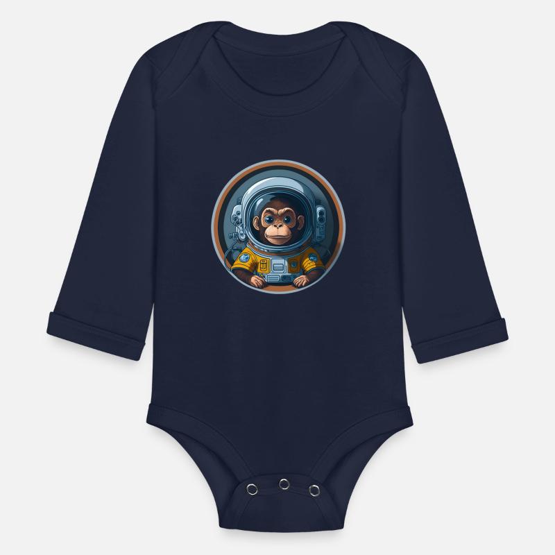An Astronaut monkey circular design
