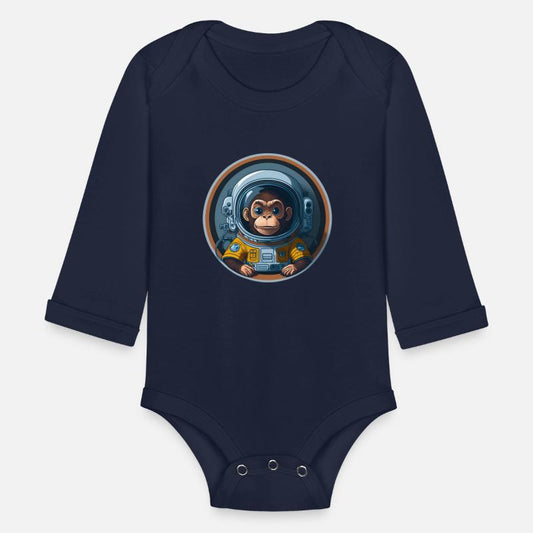 An Astronaut monkey circular design