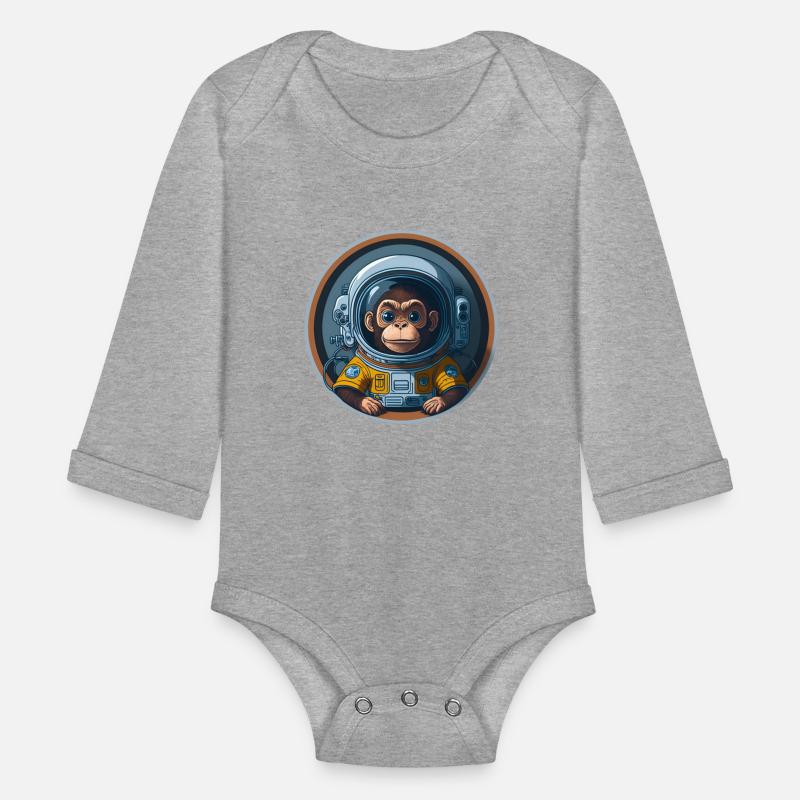 An Astronaut monkey circular design