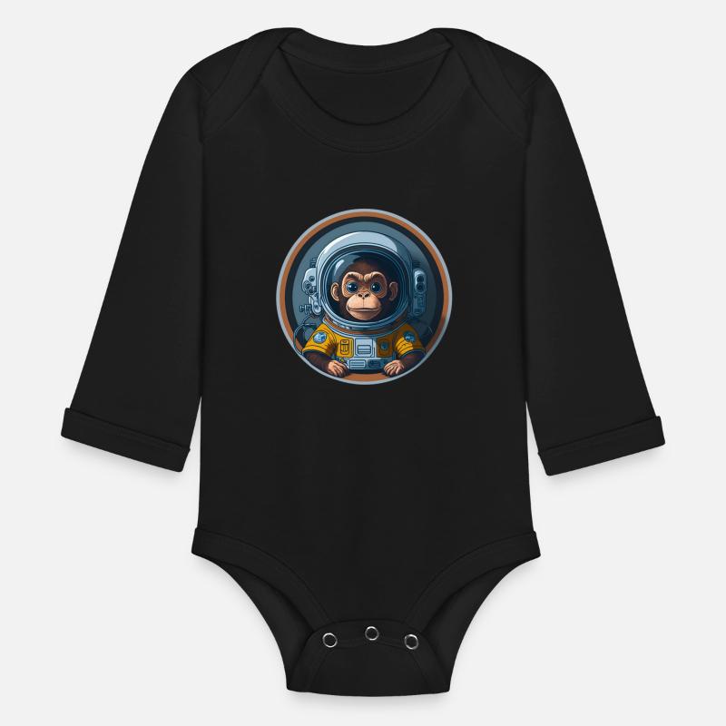 An Astronaut monkey circular design