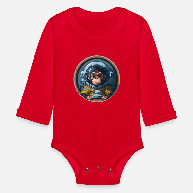 An Astronaut monkey circular design