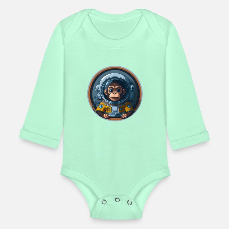 An Astronaut monkey circular design