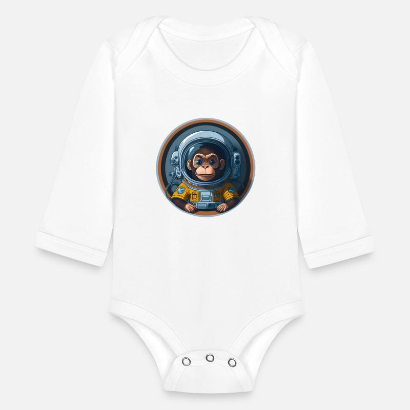 An Astronaut monkey circular design