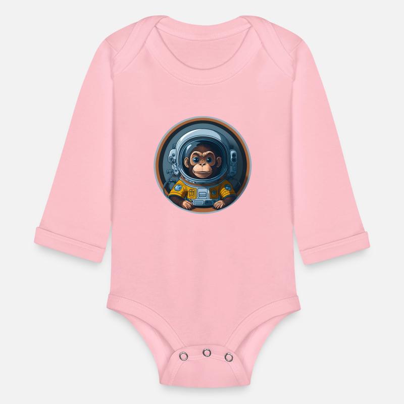 An Astronaut monkey circular design